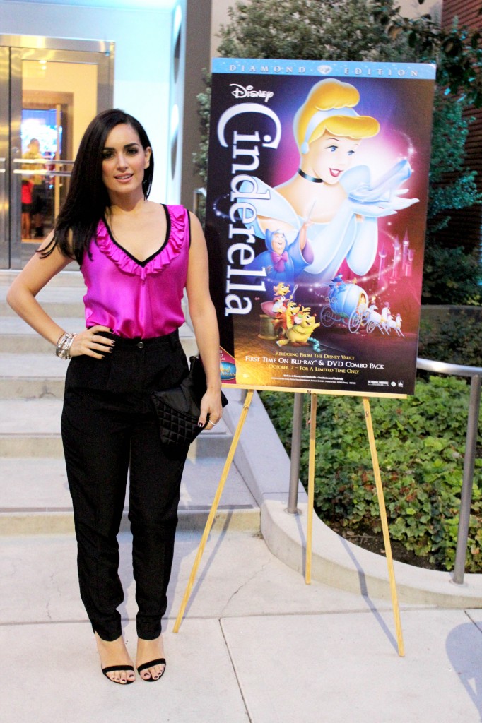 Ana De La Reguera hosts "Cinderella" tastemaker screening event at Walt Disney Studios in Burbank, California