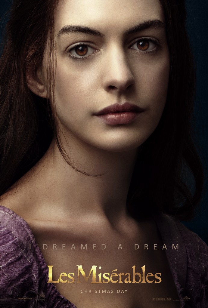 LES MISÉRABLES, Anne Hathaway as Fantine