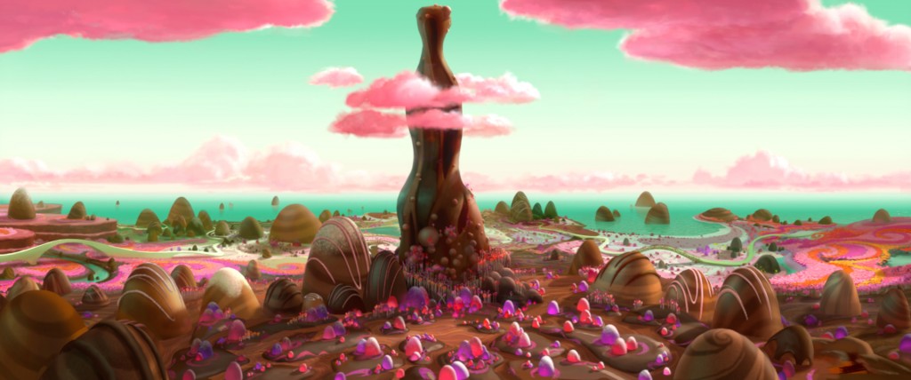 âWRECK-IT RALPHâ (Pictured) Diet Cola Mountain in the video game world of Sugar Rush. Â©2012 Disney. All Rights Reserved.