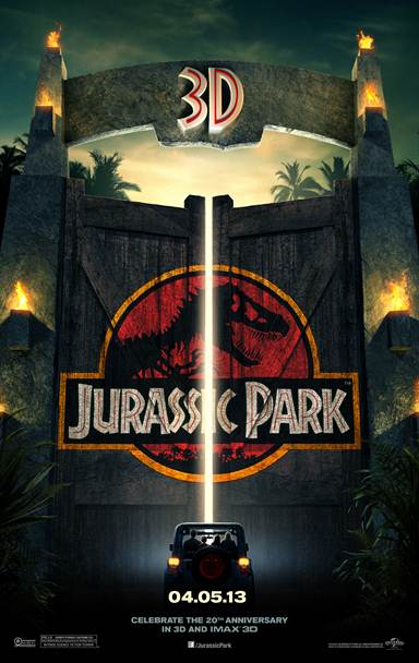 Regresa “Jurassic Park” a los cines en 3D.