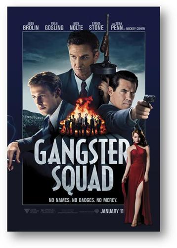“Gangster Squad” explora el mundo de los gángsters en Los Angeles.