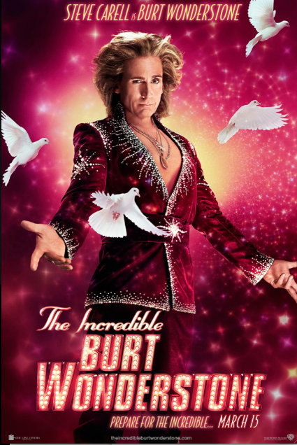 La magia del cine cobra vida en “The Incredible Burt Wonderstone”.