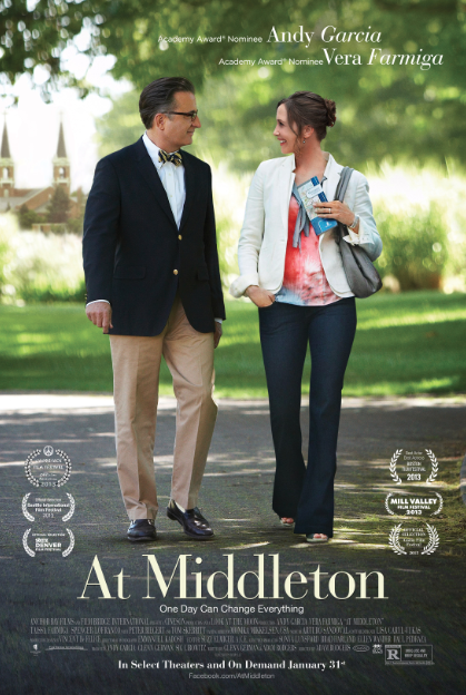 Andy García y Vera Farmiga protagonizan la película “At Middleton”.