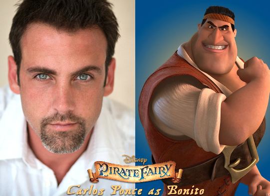 Carlos Ponce es “Bonito” en “El Hada Pirata” / “The Pirate Fairy”.