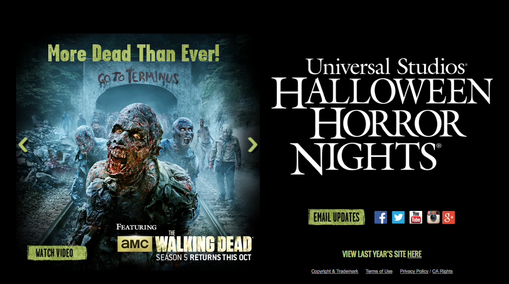 A petición del público regresa “The Walking Dead” a Halloween Horror Nights.