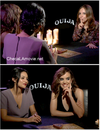 Ana Coto y Bianca Santos: Su experiencia en la película de terror “Ouija”.