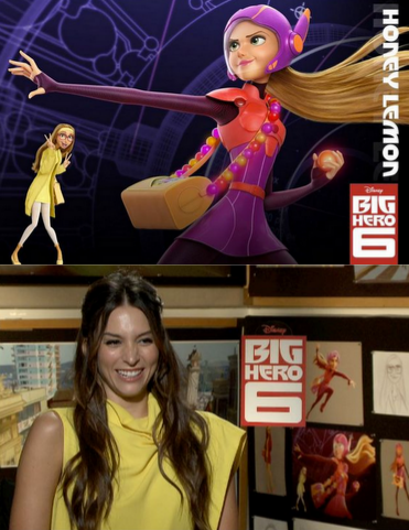 Génesis Rodríguez: Honey Lemon una de las heroínas de “Big Hero 6” de Disney.
