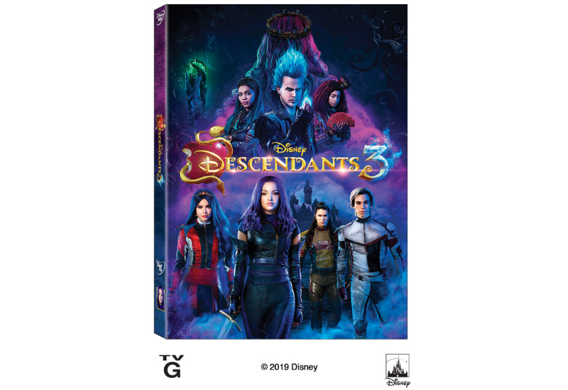 ¡El elenco estelar regresa en la emocionante tercera entrega de la saga Descendants – Disponible en Disney DVD el 6 de agosto!