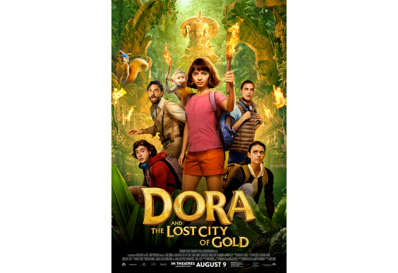 ¿Quieres ir al cine? Tenemos pases para el pre-estreno de la película DORA AND THE LOST CITY OF GOLD en #SanAntonio