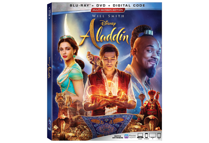 Vive la magia de una manera totalmente nueva La película de Disney “Aladdin”  llega en Digital 4K Ultra HD™ y Movies Anywhere el 27 de agosto y en 4K Ultra HD y Blu-ray™ el 10 de septiembre!