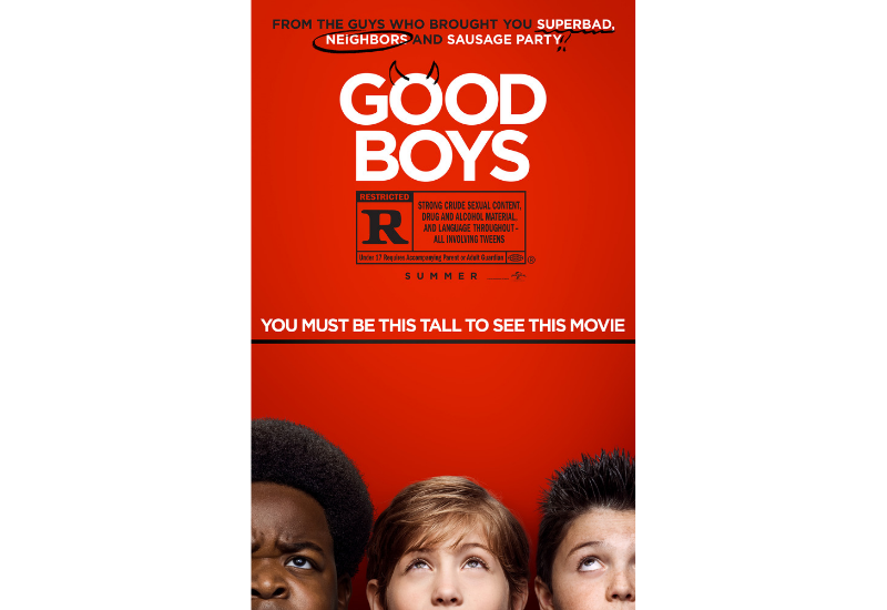 ¿Quieres ir al cine? Tenemos pases para el pre-estreno de la película “GOOD BOYS” en #NewYork #Chicago #Miami #Dallas #Houston