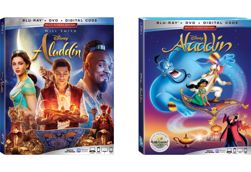 Aladdin Live Action y Signature Collection La película de Disney “Aladdin” ya esta disponible en Digital 4K Ultra HD™ y Movies Anywhere, 4K Ultra HD y Blu-ray™