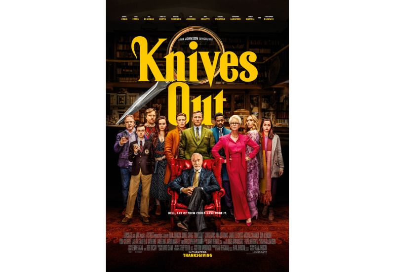 ¿Quieres ir al cine? Tenemos pases para el pre-estreno de la película KNIVES OUT en #Chicago