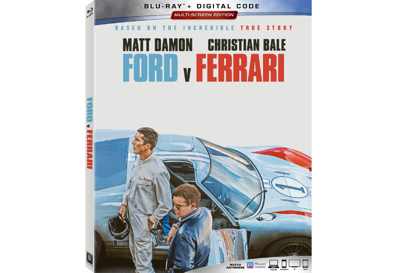 FORD V FERRARI en digital en Movies Anywhere el 28 de enero y en 4K Ultra HD™, Blu-ray™ y DVD el 11 de febrero!