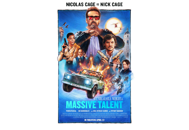 THE UNBEARABLE WEIGHT OF MASSIVE TALENT | ¡Póster Oficial Disponible Ya!