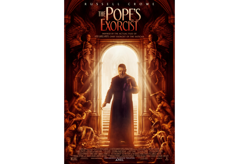 ¿Quieres ir al cine? Tenemos boletos para la película THE POPE’S EXORCIST en #LosAngeles #Miami #NewYork y #Houston
