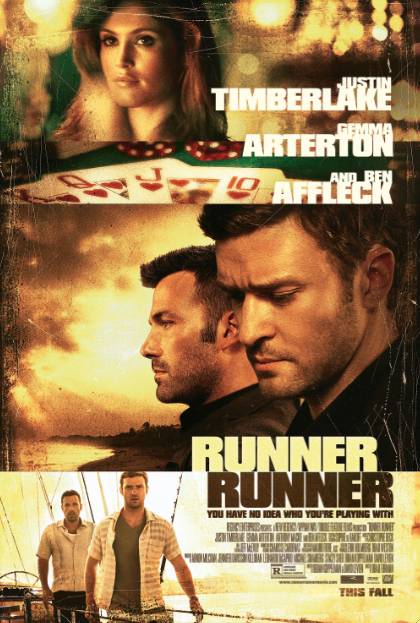 Avances de otoño: “Runner, Runner” con Ben Affleck y Justin Timberlake.