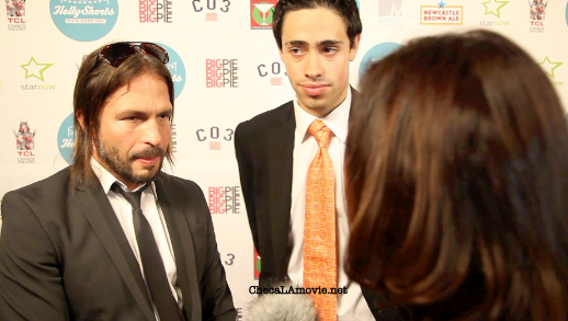 Latinos en el “HollyShorts Film Festival”: Steven Bauer, Sergio Vallín y Dan Carrillo.
