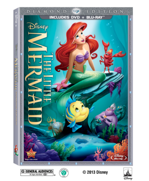 Dibuja a La Pequeña Sirenita -The Little Mermaid y lleva a casa la Edición  Diamante de este clásico. - ChecaLAMovie