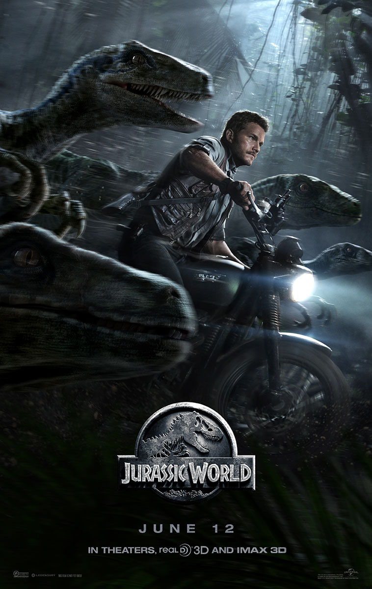 Screening “Jurassic World” en 15 ciudades de Estados Unidos.