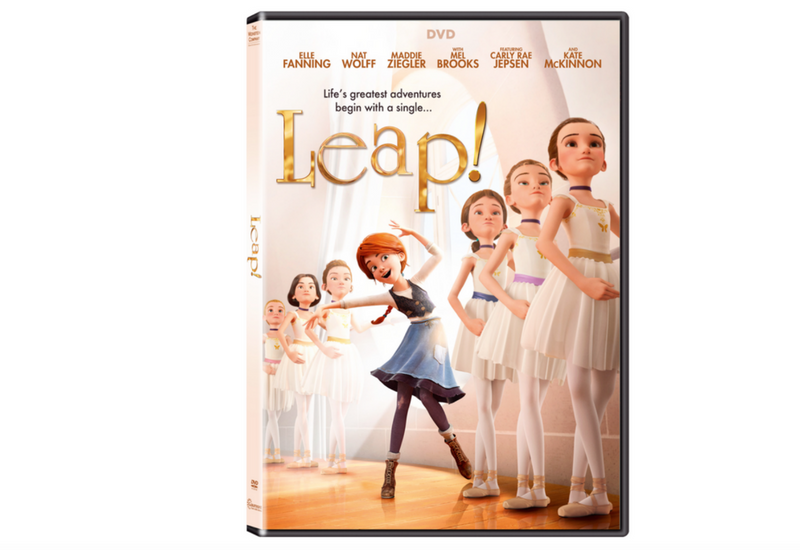 Gana el DVD de la película LEAP con la voz de Elle Fanning y Maddie Ziegler.