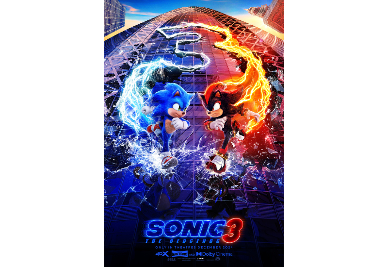 ¿Quieres ir al cine? Tenemos pases para el pre-estreno de la película SONIC THE HEDGEHOG 3 en #CHICAGO